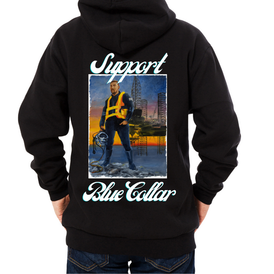 Off Shore Oil Rig Hoodie