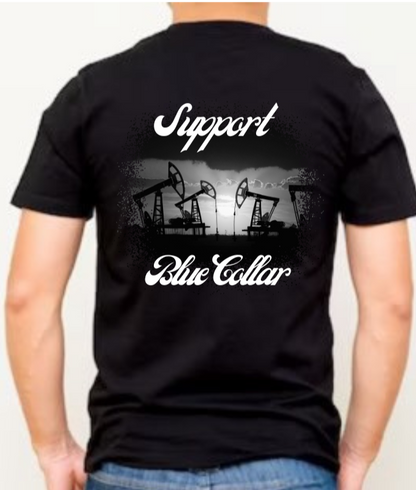 Oil Field T-shirt (cursive)