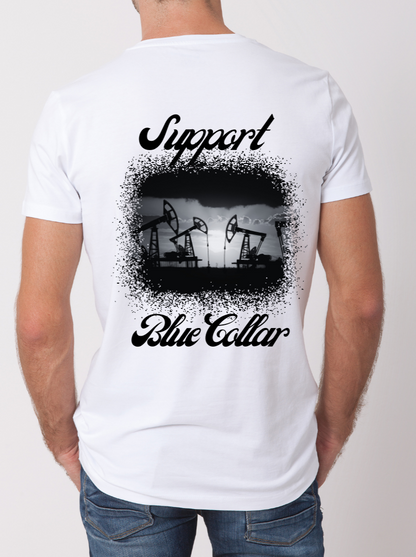 Oil Field T-shirt (cursive)