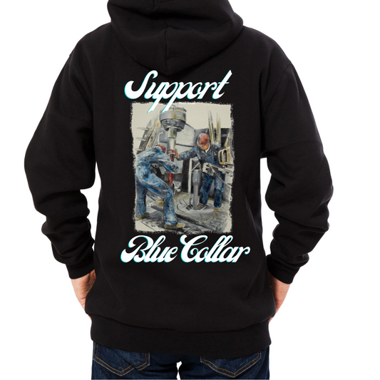 On Shore Oil Rig Hoodie (Man)