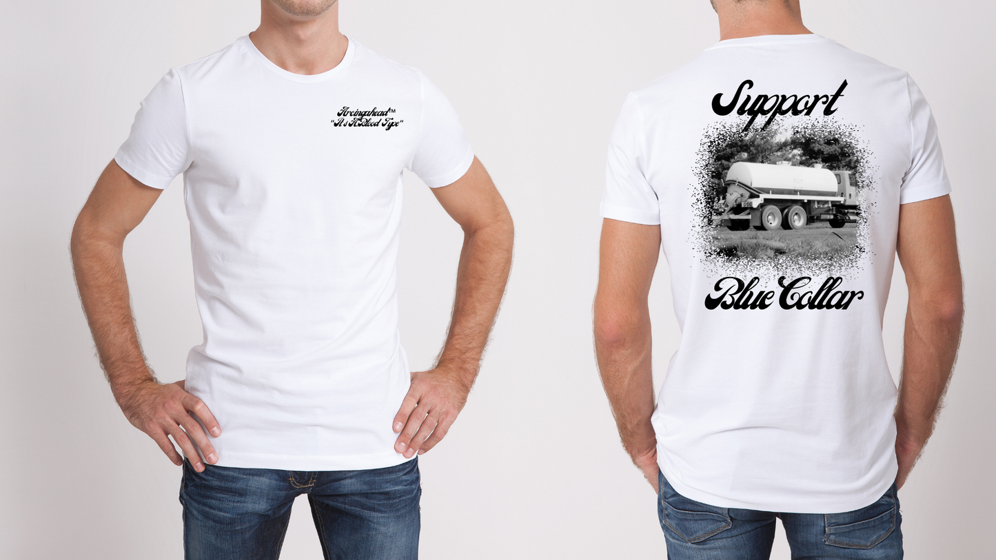 Septic Worker T-shirt (cursive)