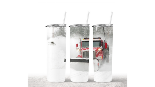 Snow Plow 20oz Tumbler