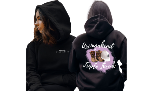 "Triple Threat" Women's Hoodie