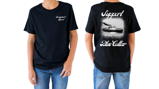 Tug Boat T-shirt (cursive)