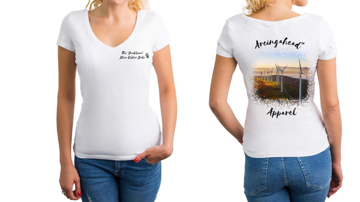 Wind Turbine "babe" T-shirt